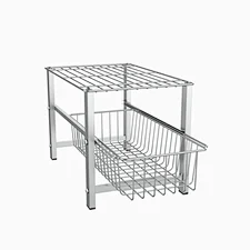 pull out wire shelves for kitchen cabinets
